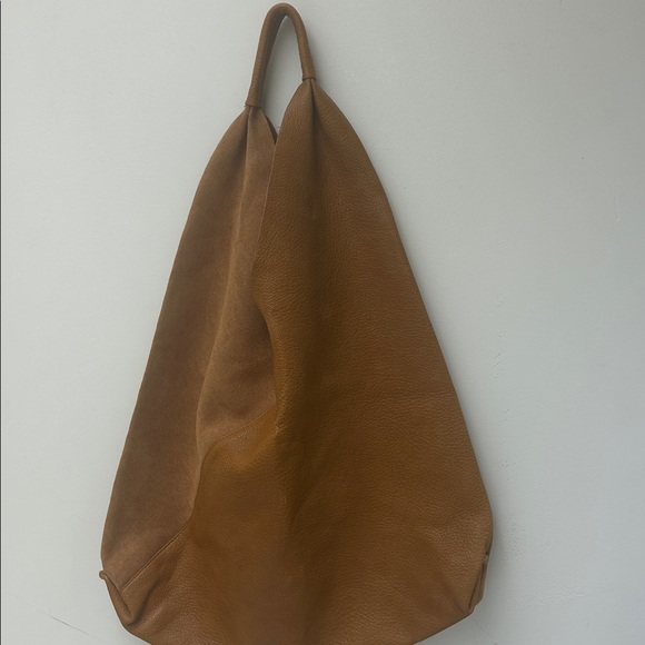 Shiraleah Tan Leather Tote / Hobo bag - Picture 1 of 7